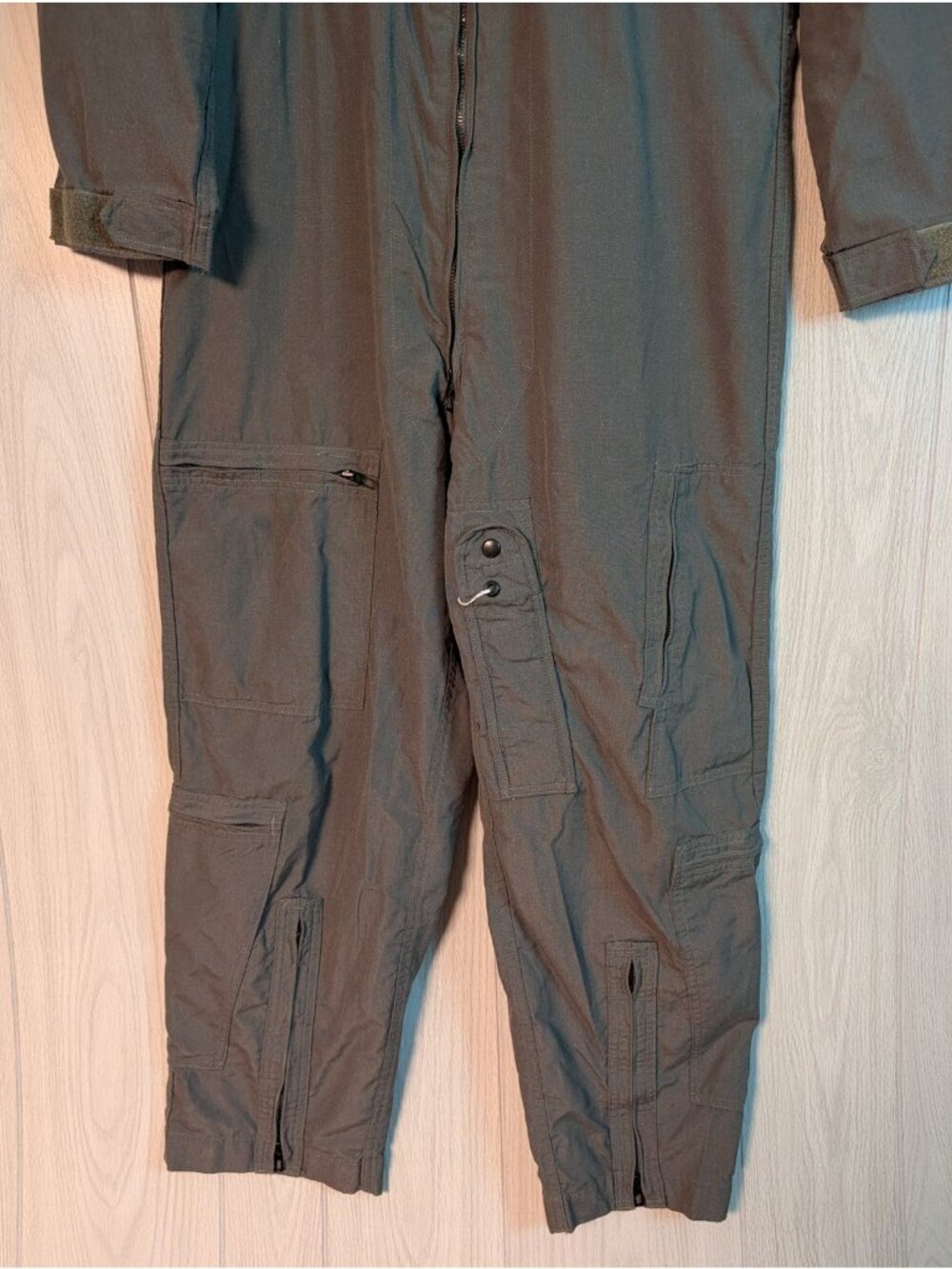 Propper CWU-27/P Flyers Coveralls Green Flight Suit Sz 44 Short 8415-01-043-8391 - Picture 3 of 12